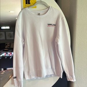 Kirkland Signature Classic White Crewneck